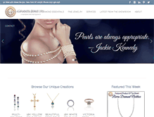 Tablet Screenshot of grantsjewelry.com